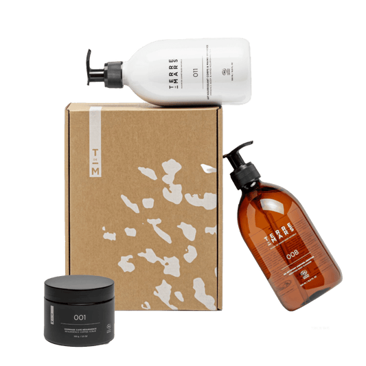 Trio anti-peau de fraise Soins corps et mains