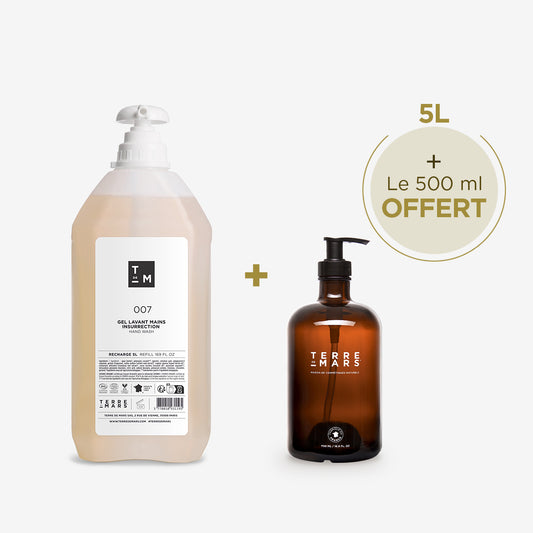Gel Lavant Mains Insurrection — 5L. + 500ml Offert