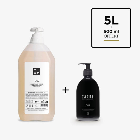 Gel Nettoyant Corporel Reddition — 5L. + 500ml Offert