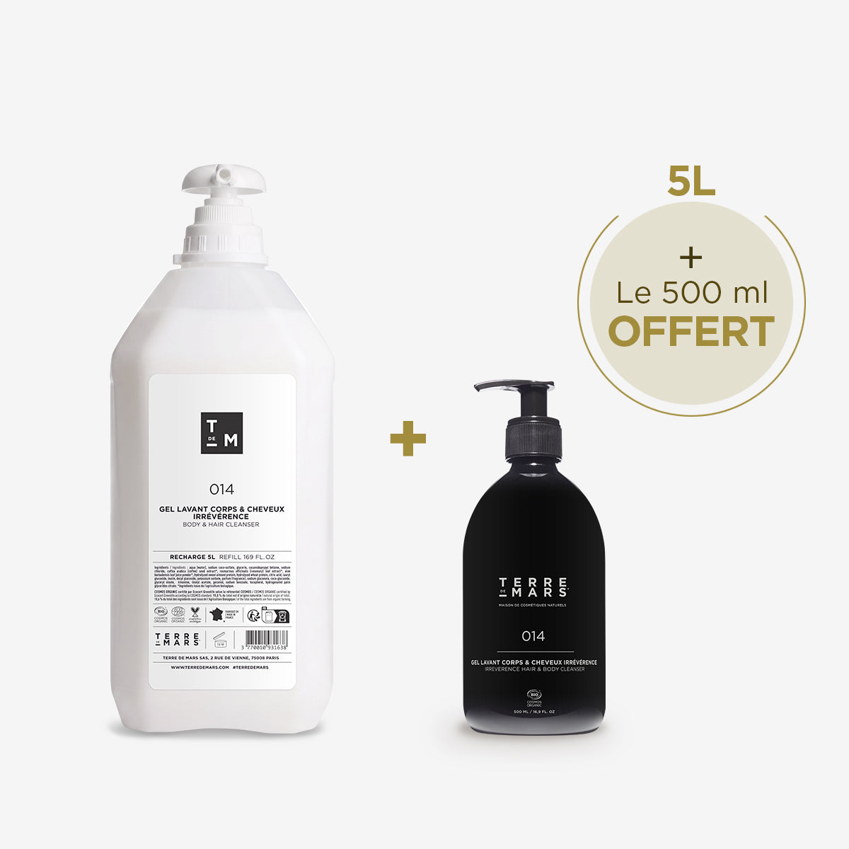 Gel Lavant Corps et Cheveux Irrévérence