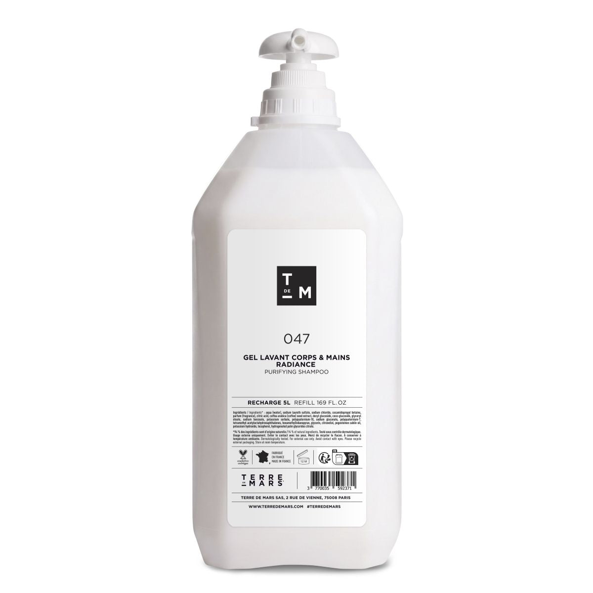Gel Lavant Corps & Mains Radiance - Parfum Oudh Cyprès