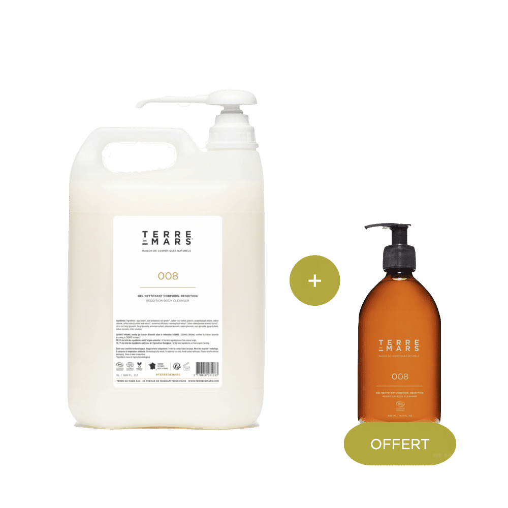 Gel Nettoyant Corporel Reddition — 5L. + 500ml Offert