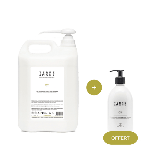 Lait Nourrissant Corps & Mains Imminence — 5L. + 500ml Offert