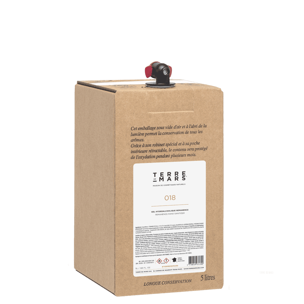 Gel Hydroalcoolique Rémanence — 5L.