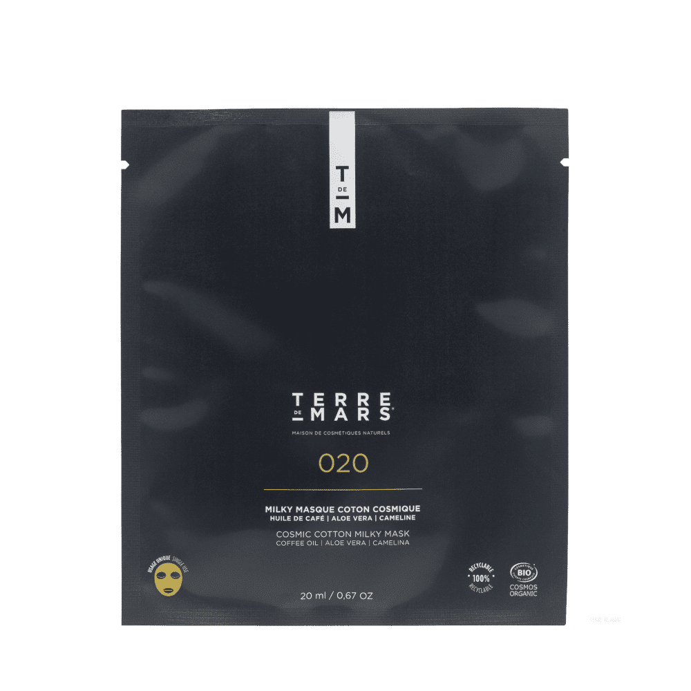 Milky Cosmic Cotton Face Mask