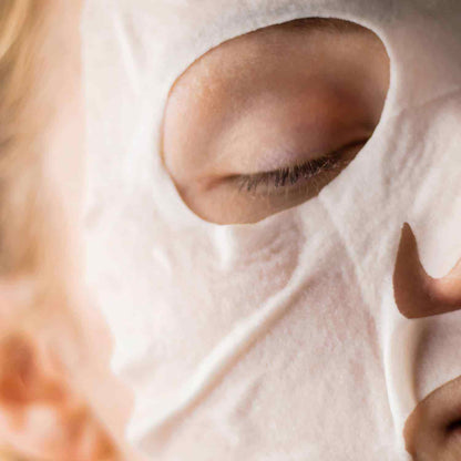 Milky Cosmic Cotton Face Mask
