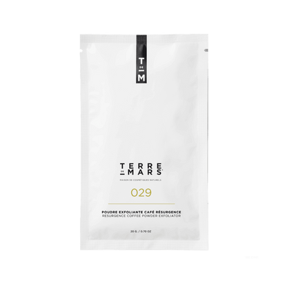 Poudre Exfoliante Café Résurgence Soins corps et mains