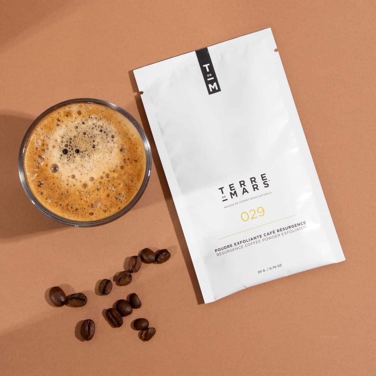 Poudre Exfoliante Café Résurgence Soins corps et mains