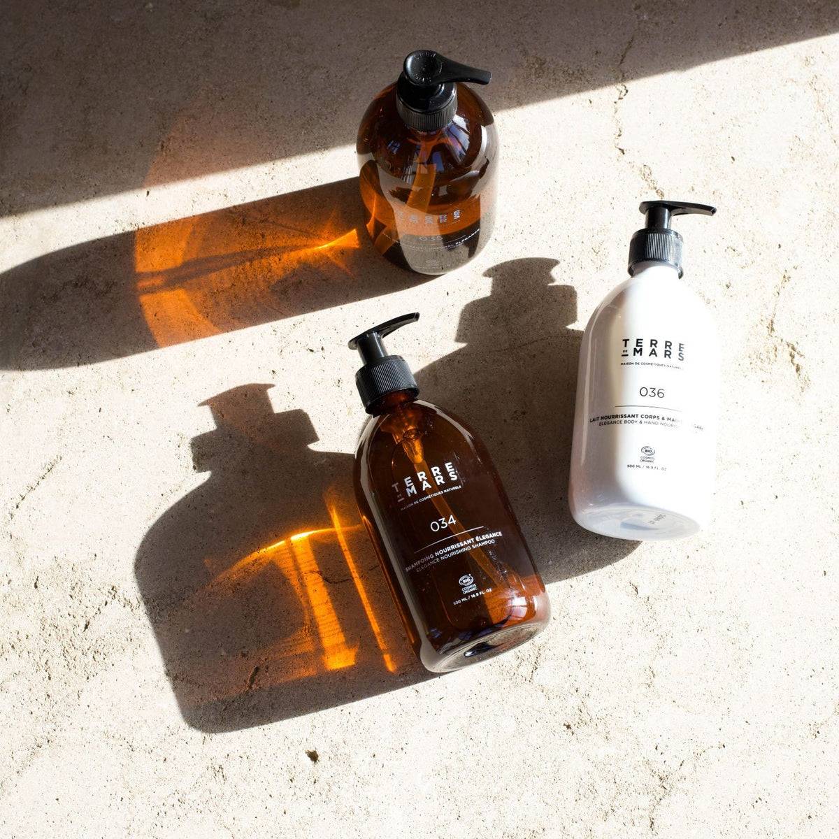 Trio Elégance body and hand care set