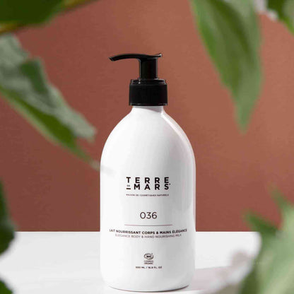 Body & Hand Nourishing Milk Elégance - Made with organic ingredients and natural actives, Imminence body milk is suitable for daily use. Its delicate, smooth, supple texture makes it especially pleasant to use