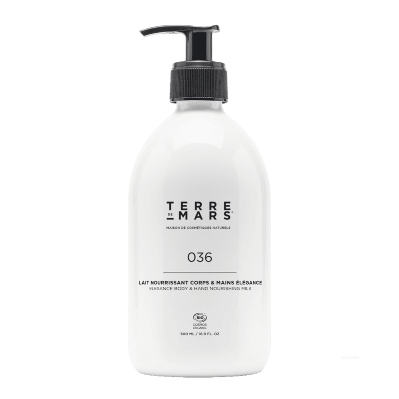 Nourishing Body & Hand Milk Elégance - Made with organic ingredients and natural actives, Imminence body milk is ideal for daily use. Its delicate, smooth texture makes it especially pleasant to apply.