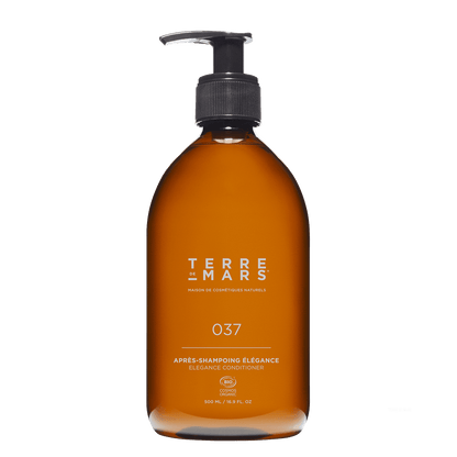 Elégance Conditioner - Silicone-free conditioner dermatologically tested for all hair types, even fragile hair. Ecocert, vegan and cruelty free. Made entirely in France in our factory bearing the