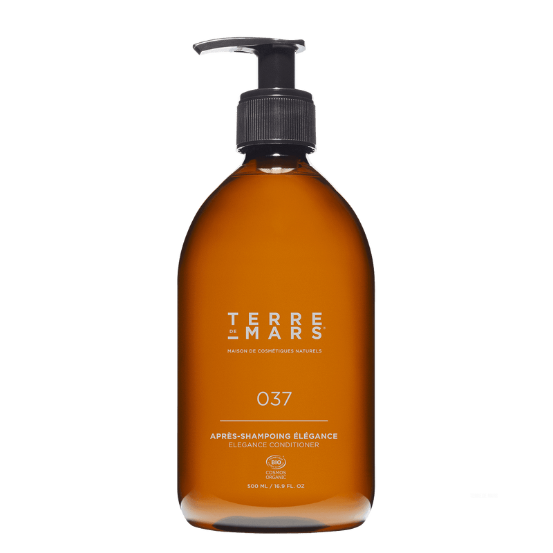 Elégance Conditioner - Silicone-free conditioner dermatologically tested for all hair types, even fragile hair. Ecocert, vegan and cruelty free. Made entirely in France in our factory bearing the