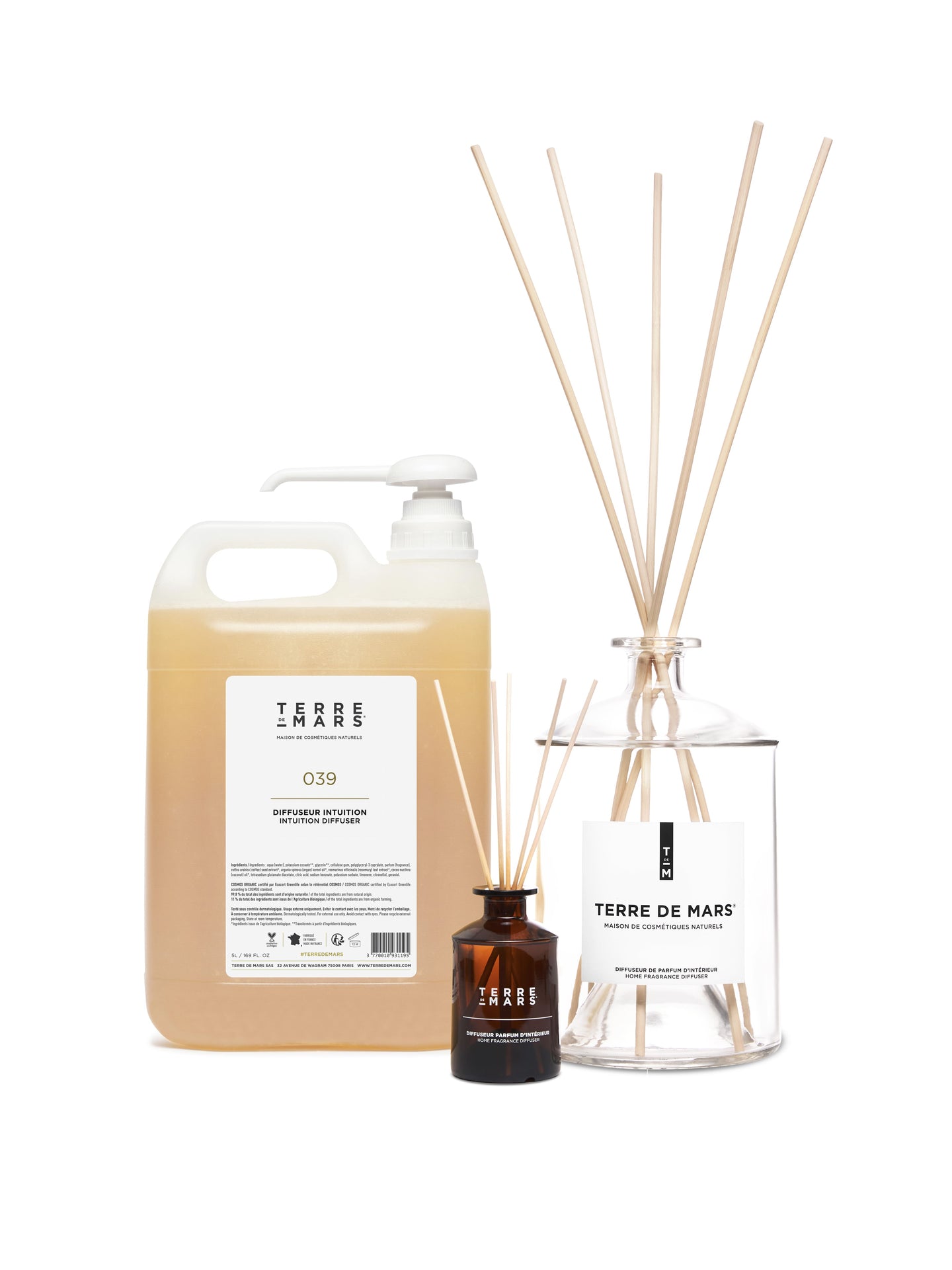 Intuition Diffuseur de Parfum d'Intérieur — 5L.+ flacon Offert + flacon 3L vide