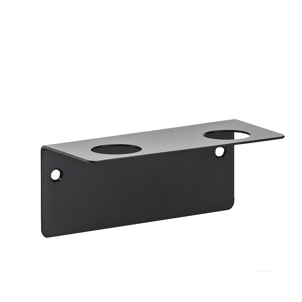 Porte Flacon - Support mural en acier inoxydable pour les flacons 500ml Terre de Mars.