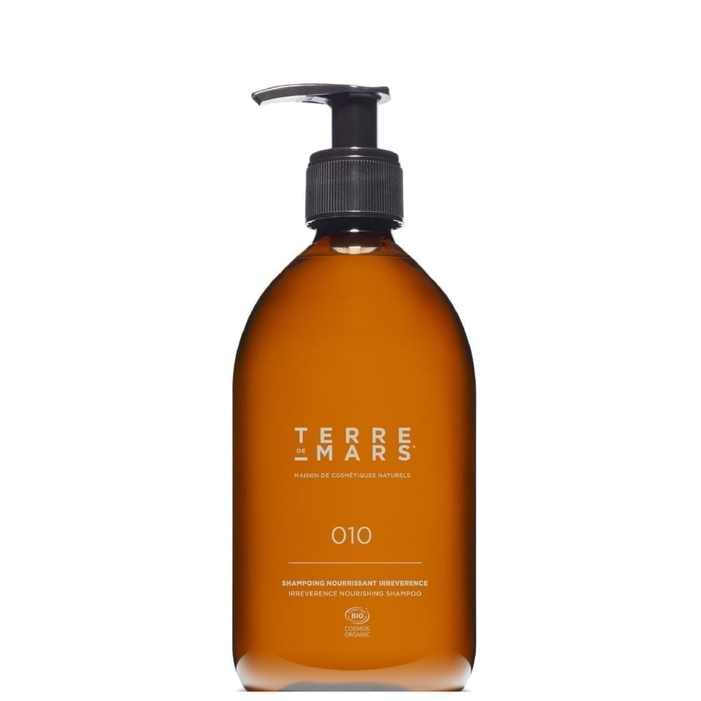 Terre de mars Irrevence nourishing shampoo refillable cosmos organic rechargeable
