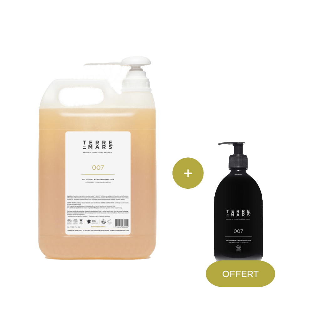 Recharge Savon Mains Insurrection 5L avec flacon offert